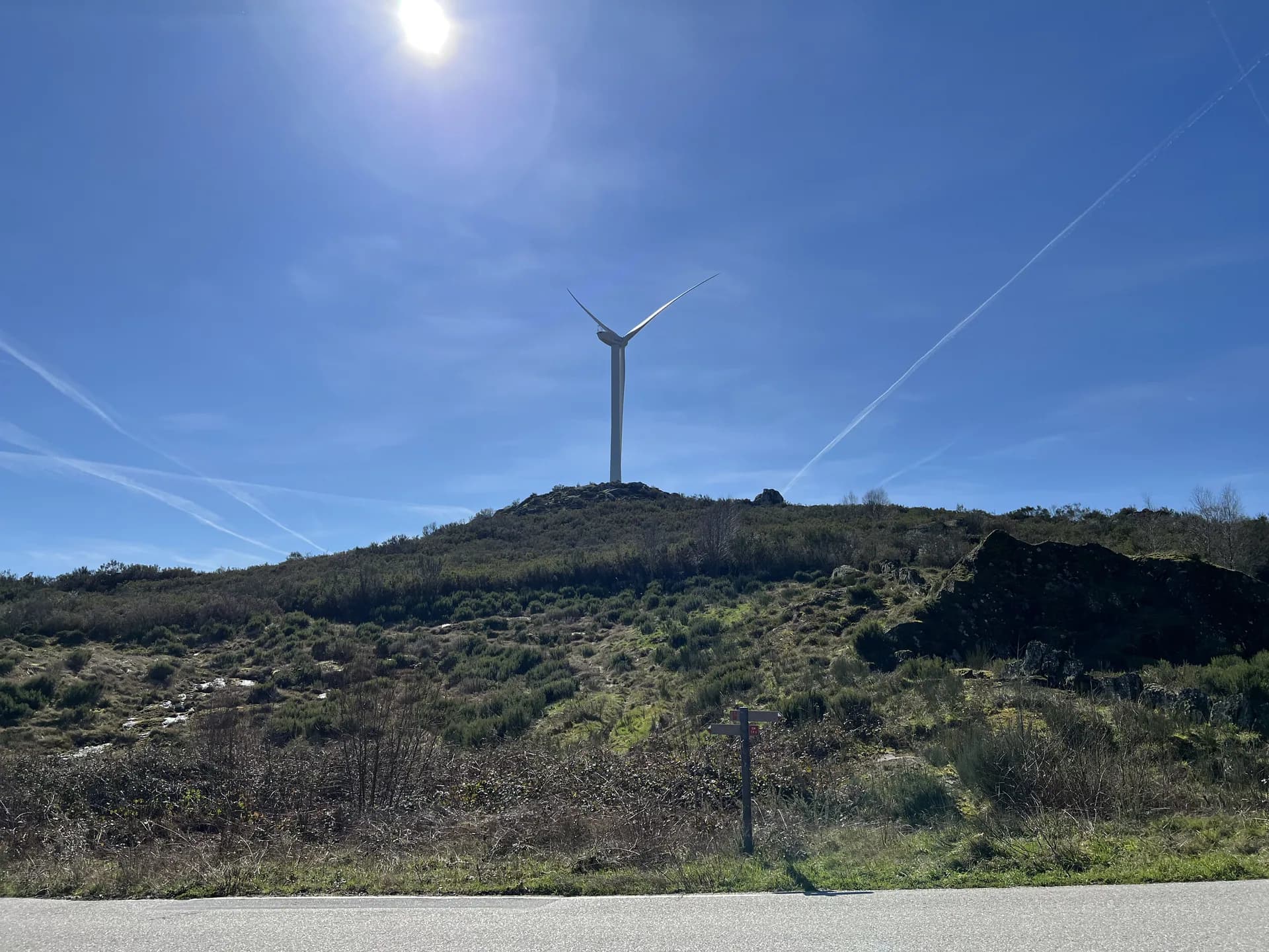 Vista panorâmica da Serra do Caramulo
