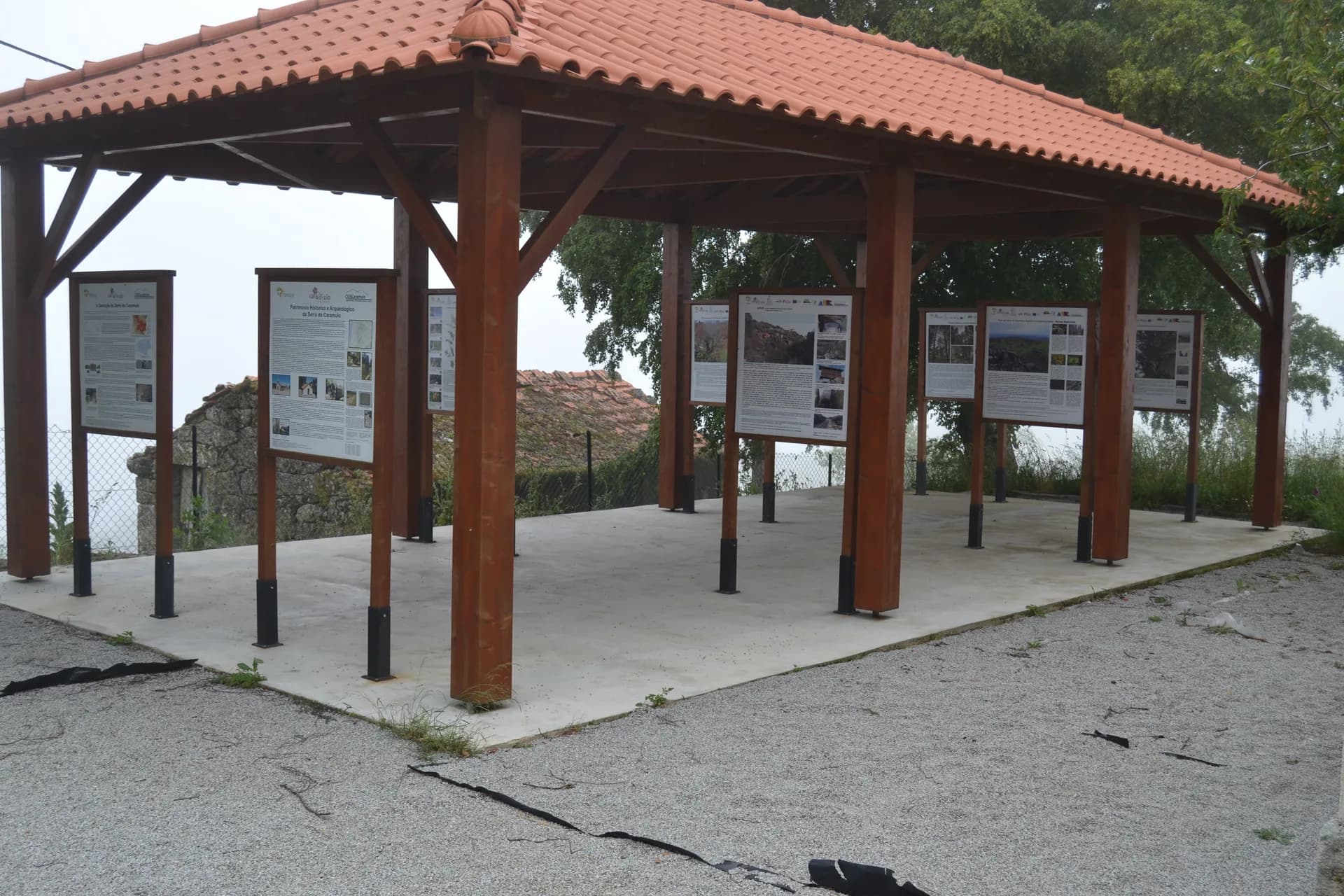 Vista panorâmica da Serra do Caramulo