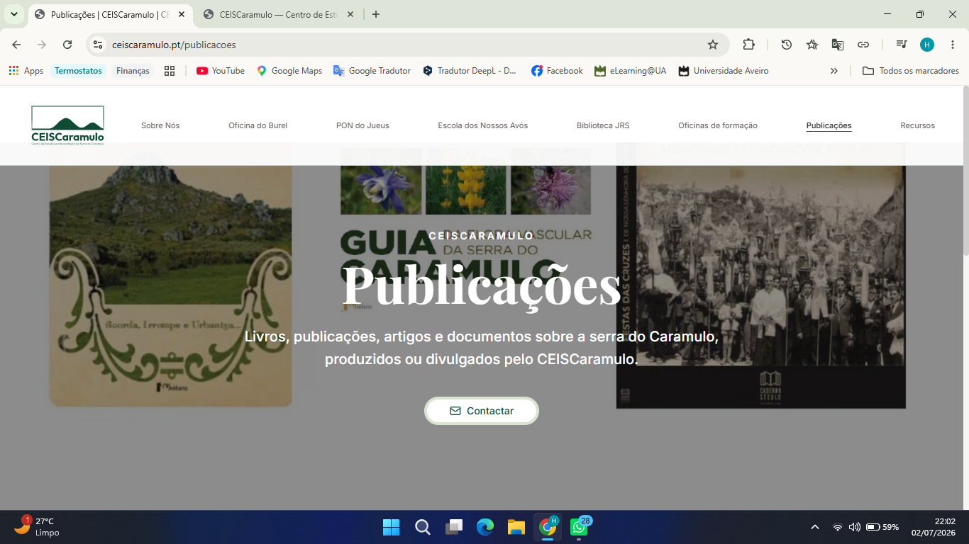 Testar o site